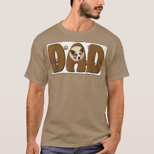 Camiseta Pai De Cães O Cardigan Welsh Corgi