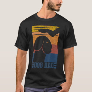 Camiseta Pai de cães Pais felizes Dia de os pais