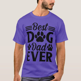 Camiseta Pai de Cães Proprietário do Cão Cachorro Cachorro