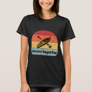 Camiseta Pai de Caiaque em Água Salgada – Presente para Pai