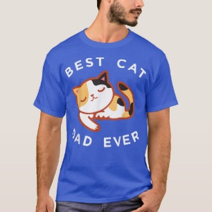 Camiseta Pai de Calico Cat, Melhor Gatinho Padre Nunca