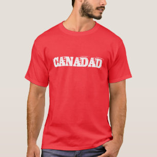 Camiseta Pai de Canadá - presente canadense do dia dos pais