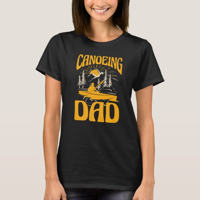 Camiseta Pai de Canoagem (Frente)