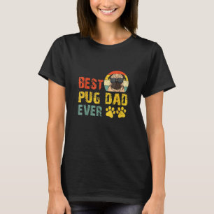 Camiseta Pai De Canuta De Menino Nunca Pug Proprietário De