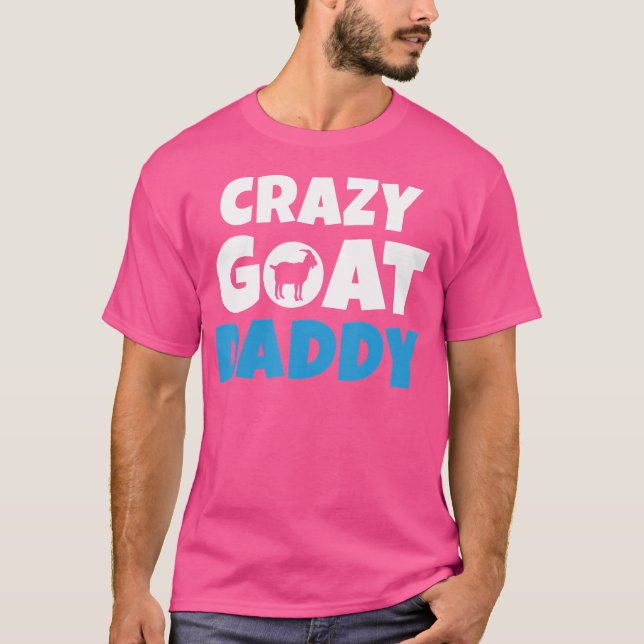 Camiseta Pai de Caprinos Loucos (Frente)