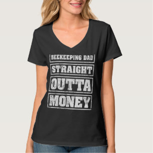 Camiseta Pai De Captura De Meninos Fora Do Dinheiro Beekeep