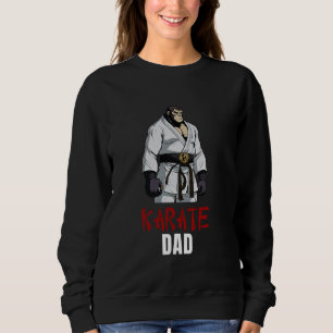 Camiseta Pai de Caratê Tigre Bonito - Artes Marciais Engraç