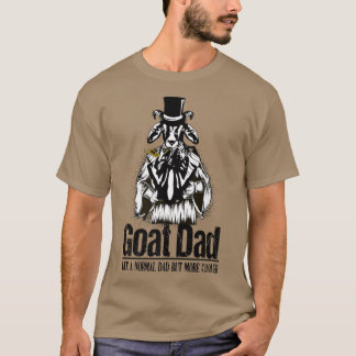 Camiseta Pai de carne de cabra para criação de gado de cabr