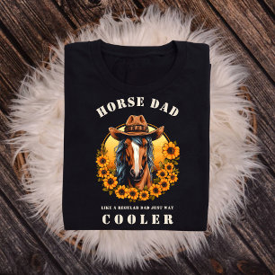 Camiseta Pai De Cavalo Como Pai Regular Muito Mais Frio