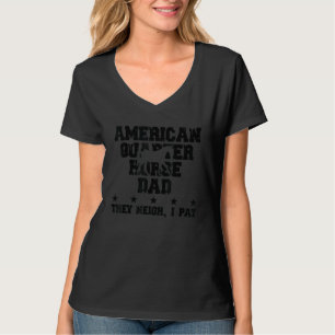 Camiseta Pai de Cavalo Eles Relincham Eu Pago Quarto de M