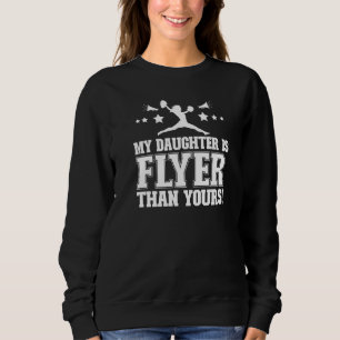 Camiseta Pai de Cheerleader Masculino Flyer Pai de Cheerlea