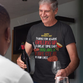 Camiseta Pai de chef Engraçado Personalizado