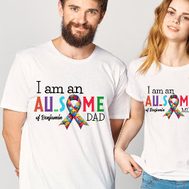 Camiseta Pai de Consciência Autismo
