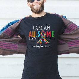 Camiseta Pai de Consciência Autismo