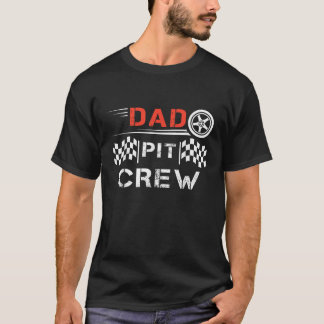 Camiseta Pai de corrida Go Kart, Pai de Kart Racer