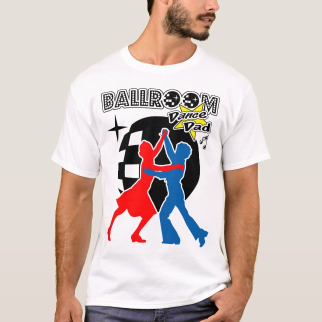 Camiseta Pai de dança do salão (Frente)