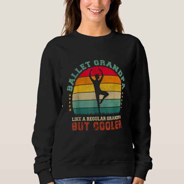 Camiseta Pai De Dançarino Balé Como Um Pai Regular Mas Lega (Frente)
