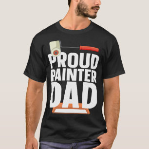 Camiseta Pai de Decorador do Pintor da Casa - Pai de Pintor