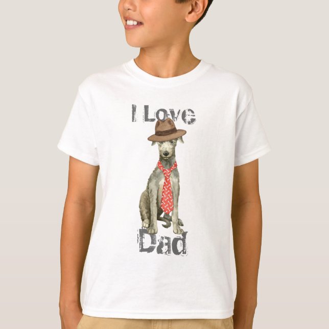 Camiseta Pai de Deerhound Escocês (Frente)
