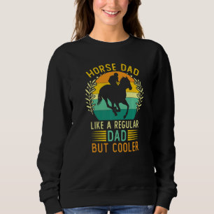 Camiseta Pai de Dia de os pais do Pai de Cavalo da Vintagem