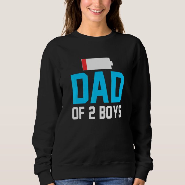 Camiseta Pai De Dois Meninos Com Baixo Penteado Com Bateria (Frente)