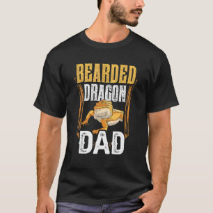 Camiseta Pai De Dragão Carinhoso Animal Pet Réptil Padre Da