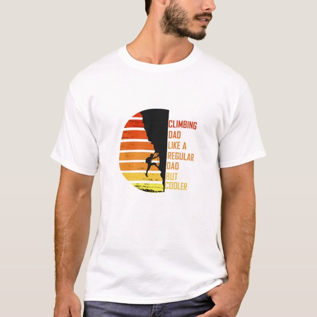 Camiseta Pai de escalada (Frente)