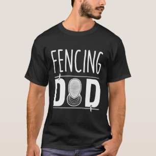 Camiseta Pai de esgrima do pai