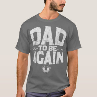 Camiseta Pai De Estar Grávida Anúncio Novo Pai