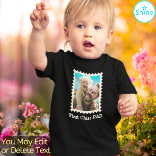 Camiseta Pai de Fotografia Personalizado Padre I Adora Melh