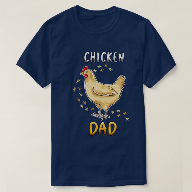 Camiseta Pai de frango (Frente do Design)
