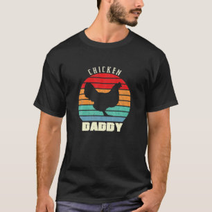 Camiseta Pai de frango Aves de capoeira Pai Engraçada Faze