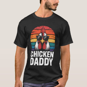 Camiseta Pai de Frango Criador de Aves Galo Animal de Fazen