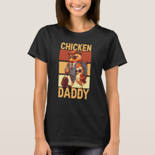 Camiseta Pai de Frango Fazendeiro de Frango Sussurro Fazend