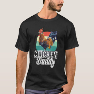 Camiseta Pai de Frango Masculino Vintage Avicultor Galo