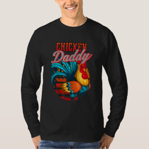 Camiseta Pai de frango Pai Farmer Retro Pai