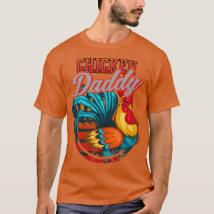 Camiseta Pai de frango Pai Farmer Retro Pai
