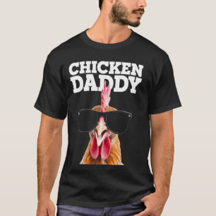 Camiseta Pai de Frango Papai Galo Fazendeiro Frango Engraça
