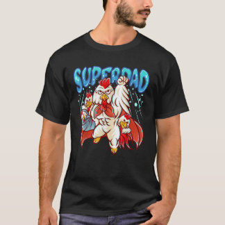 Camiseta Pai de frango Super Pai Pai Super Herói Fath
