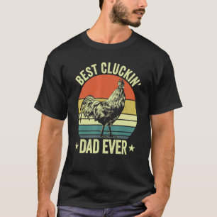 Camiseta Pai de Frango Vintage Masculino Melhor Pai Galinha