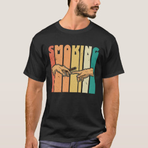 Camiseta Pai de fumante de uísque