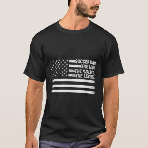 Camiseta Pai de Futebol A Carteira A Lenda Dia dos Pais _1