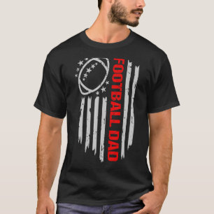 Camiseta Pai de futebol americano do Pai Dia de os pais Men