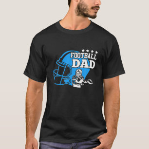 Camiseta Pai de futebol americano Papa Dia de os pais mascu