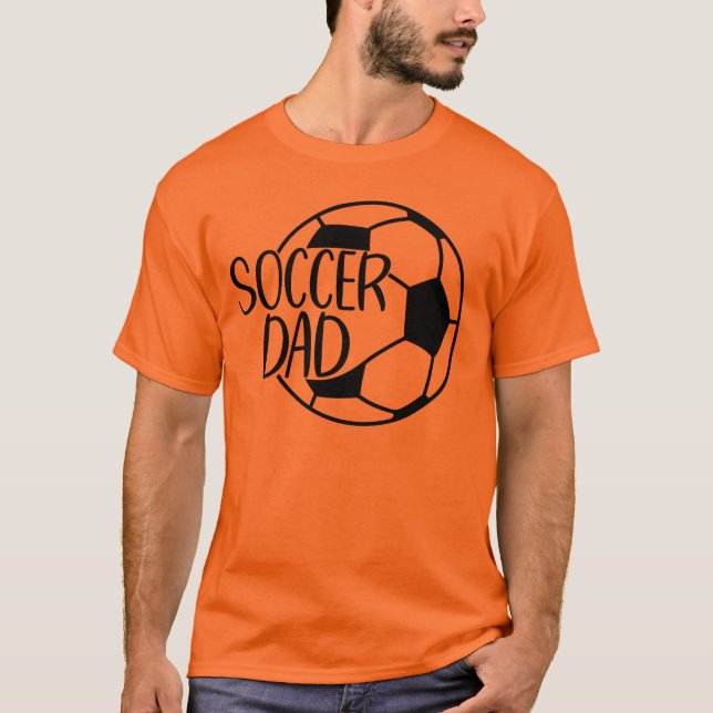 Camiseta Pai de futebol da Playera (Frente)
