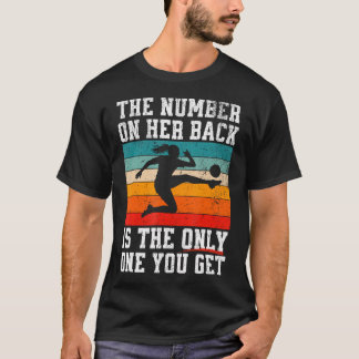 Camiseta Pai de Futebol Feminino Engraçado