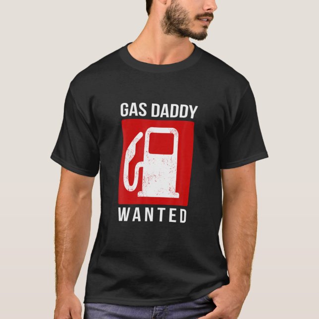 Camiseta Pai de gás desejado (Frente)