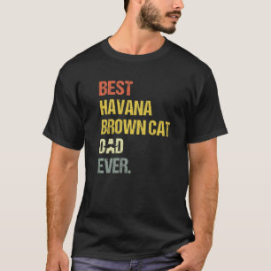 Camiseta Pai de Gato Castanho de Havana