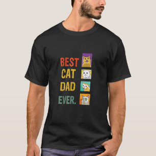 Camiseta Pai De Gato De Gato De Pai De Gato De Rato Mais Im