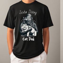 Camiseta Pai de Gato de Scuba Diving